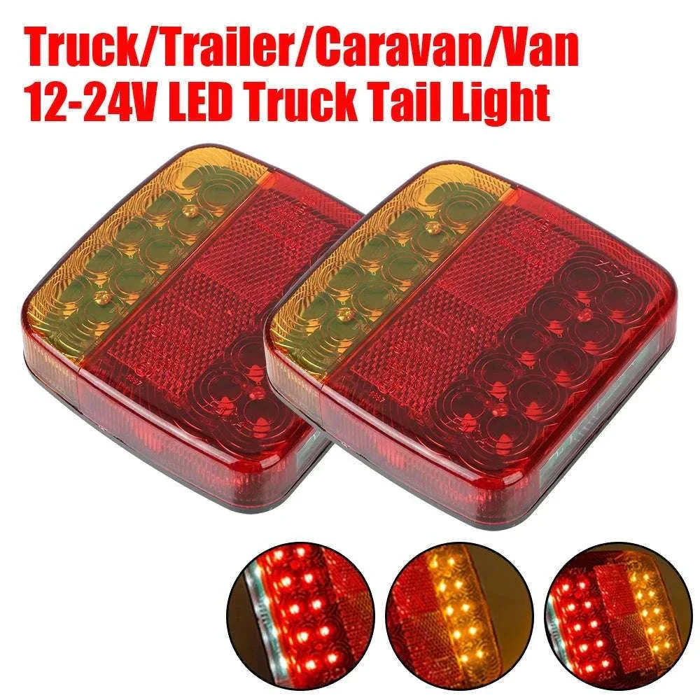 Rechargeable LED Truck Taillights for Safer Night Driving - Image 3