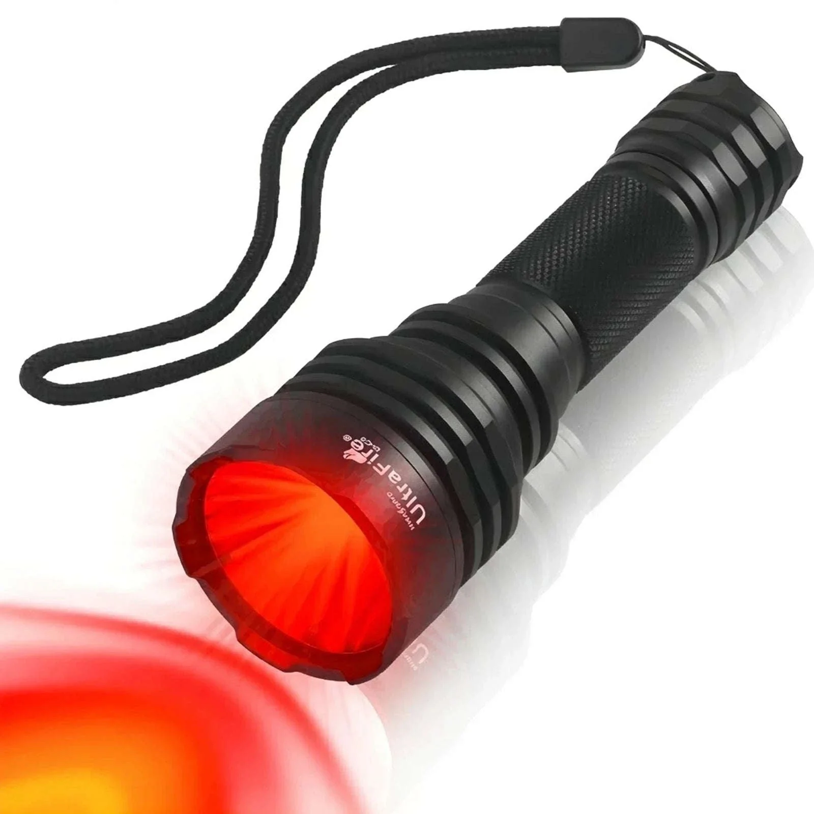 Red Light Tactical Flashlight for Hunting, Night Vision & Astronomy