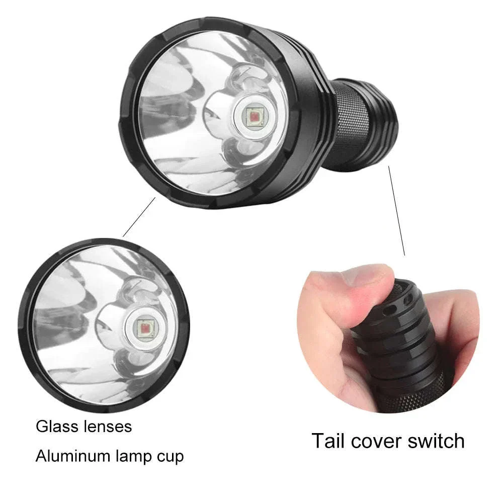 Red Light Tactical Flashlight for Hunting, Night Vision & Astronomy - Image 14