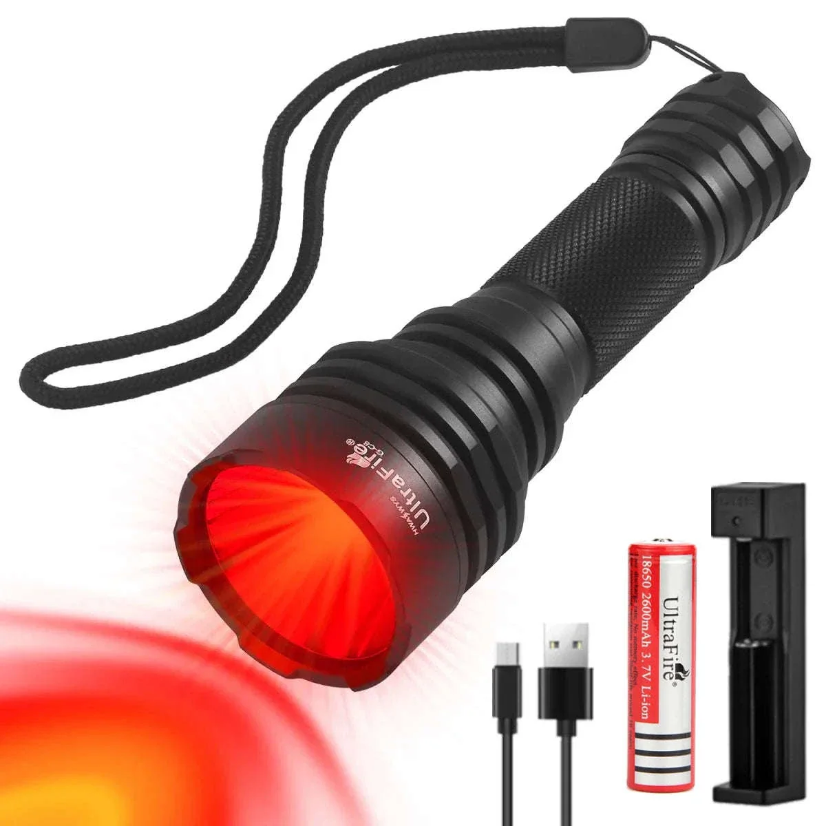 Red Light Tactical Flashlight for Hunting, Night Vision & Astronomy - Image 19