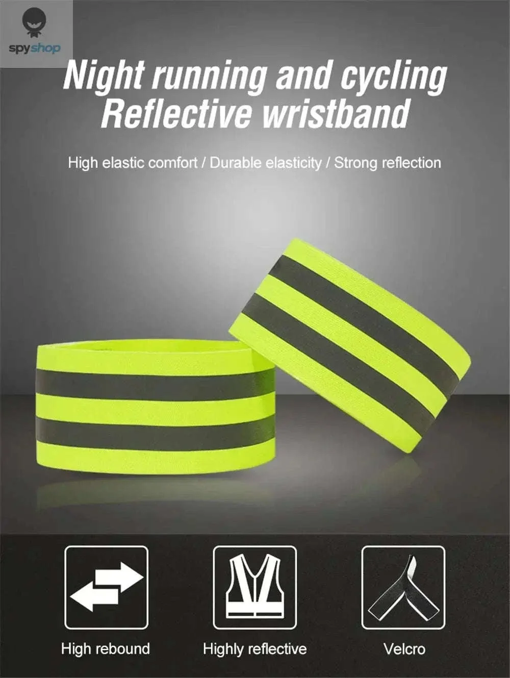 Reflective Safety Bands for Night Running and Cycling - Image 8