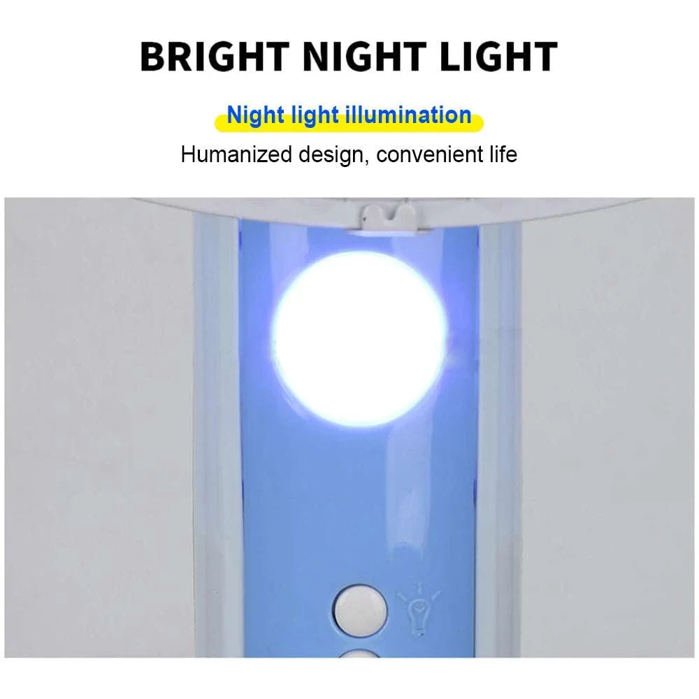 Solar Powered Floor Fan with Remote, 12H Runtime & LED Light - Image 16