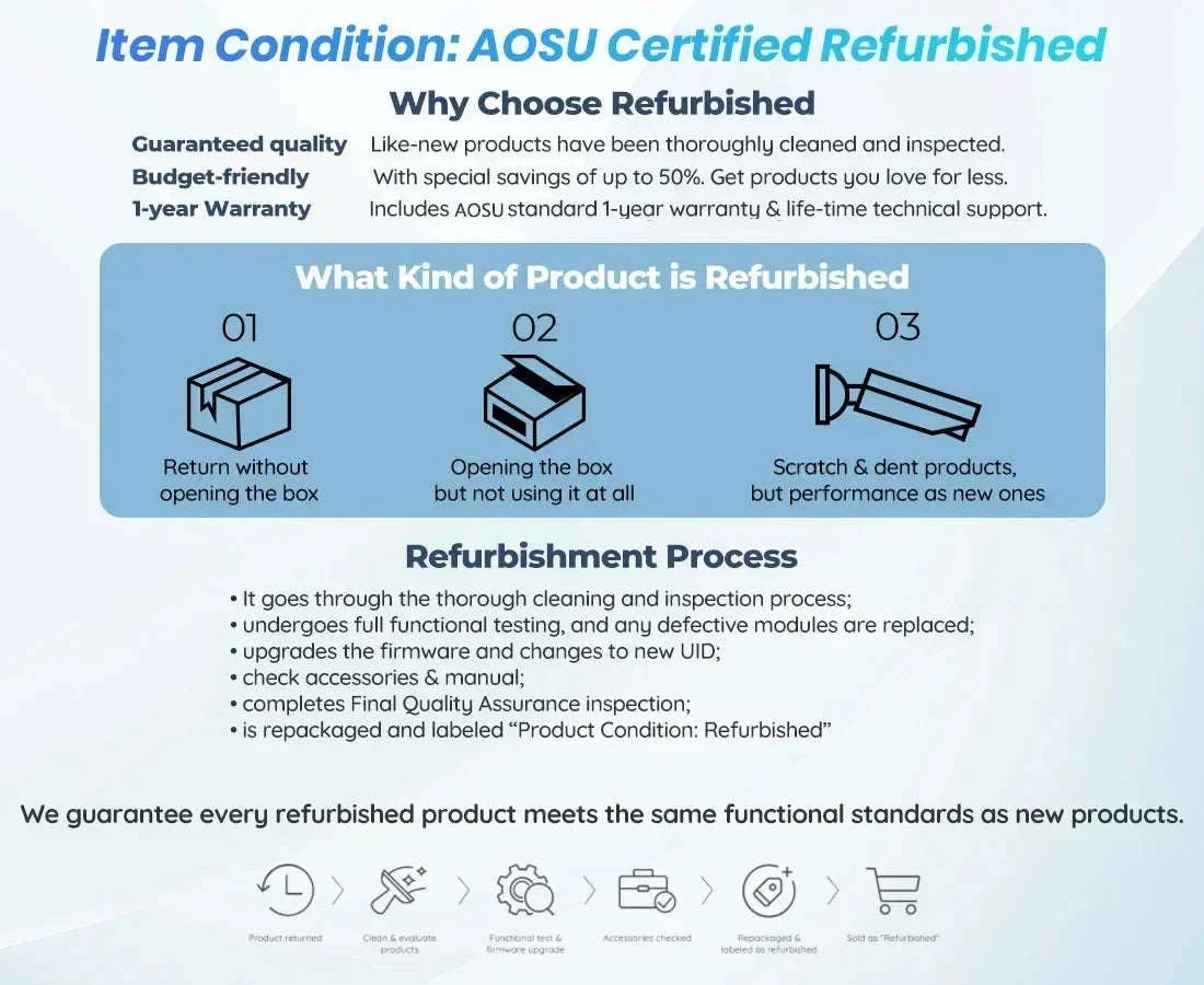 AOSU 3MP Solar Security Camera with 5000mAh Battery - Image 7
