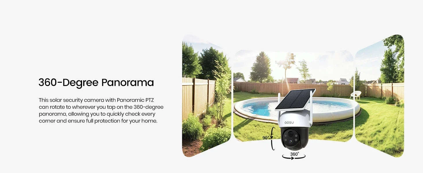 3MP Solar Security Camera and Baby Monitor with Two-Way Audio - Image 10