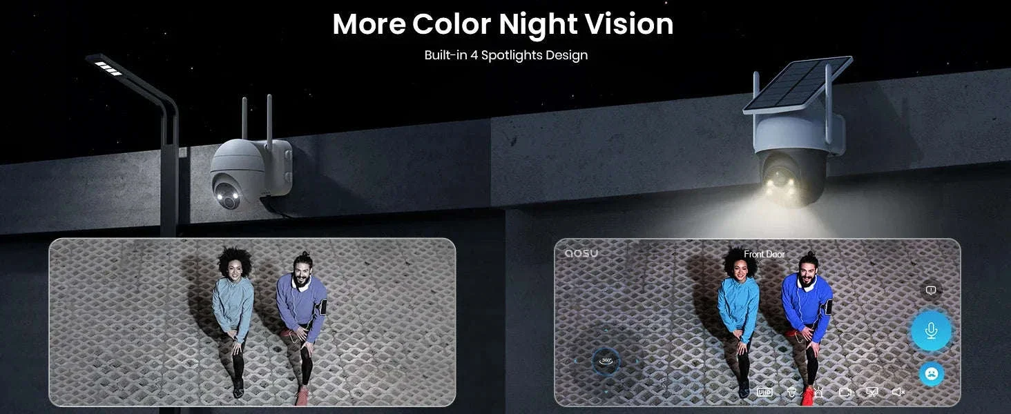 3MP Solar Security Camera and Baby Monitor with Two-Way Audio - Image 12