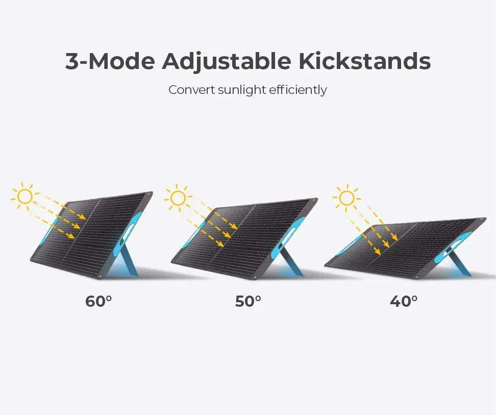 200W Portable Solar Panel Foldable IP65 Charger for RV & Camping - Image 9