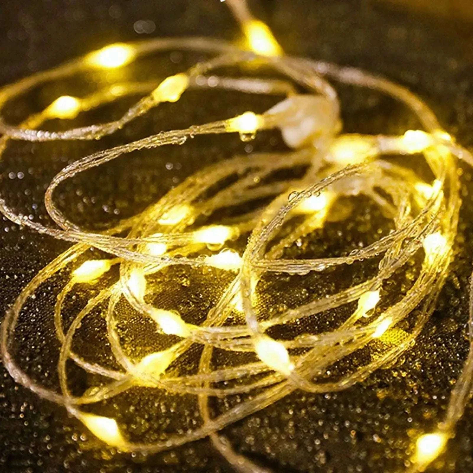 Retractable Camping String Lights 20m USB-C Rechargeable 2600mAh - Image 11