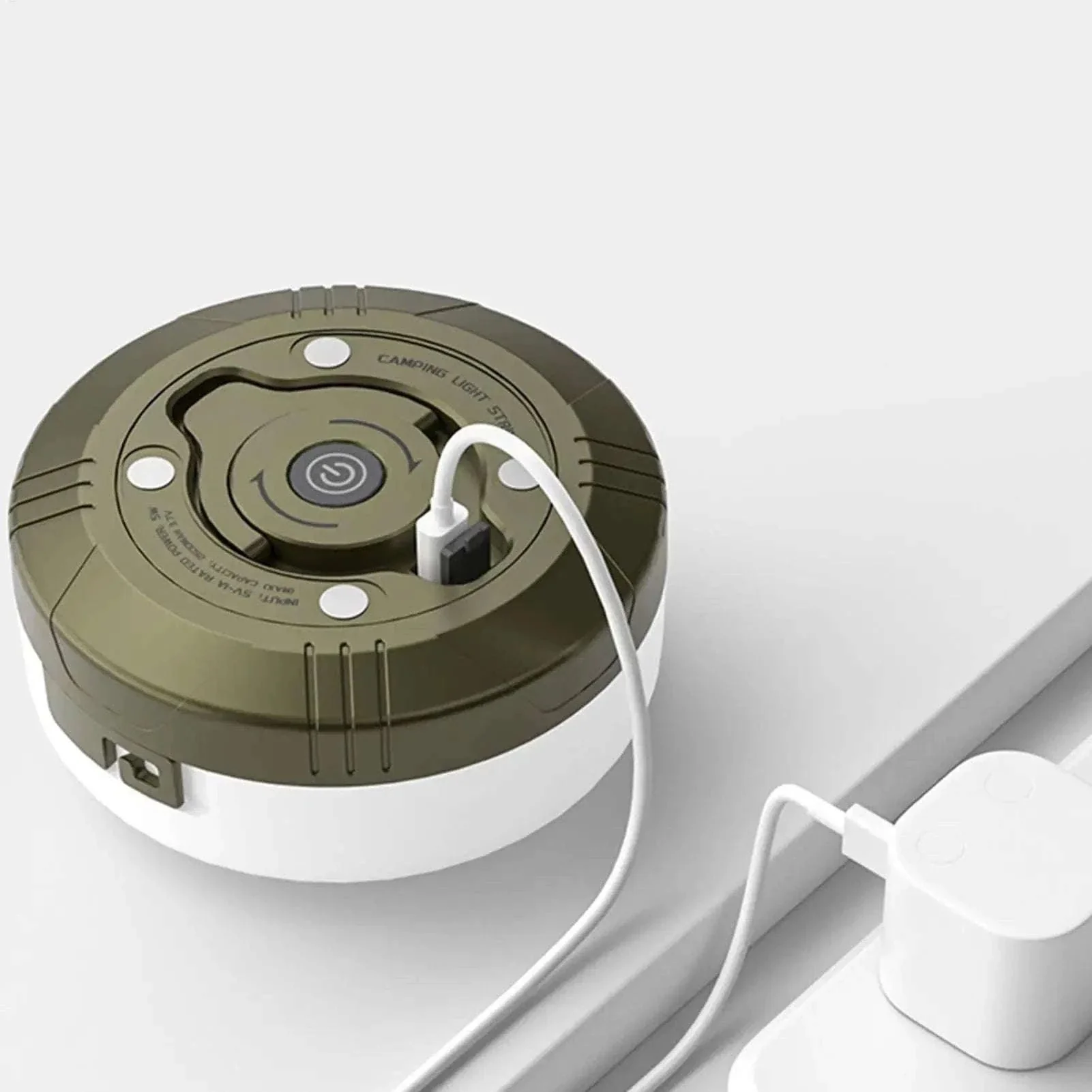 Retractable Camping String Lights 20m USB-C Rechargeable 2600mAh - Image 3