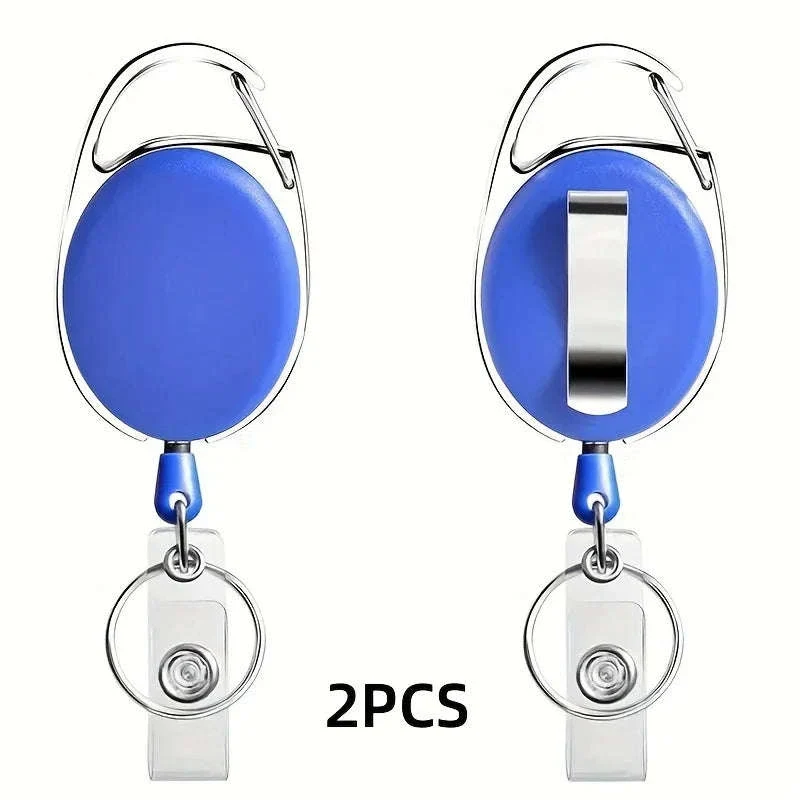 Retractable Badge Reel Holder with Metal Design for Daily Access - Image 18