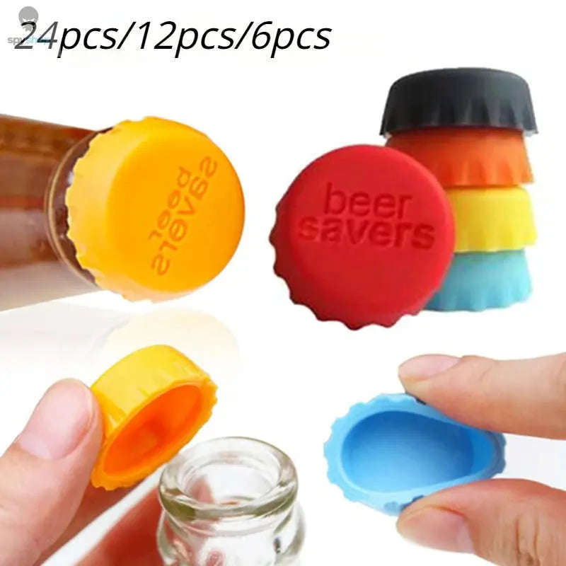 Reusable Silicone Bottle Caps for Fresher, Spill-Free Storage - Image 7