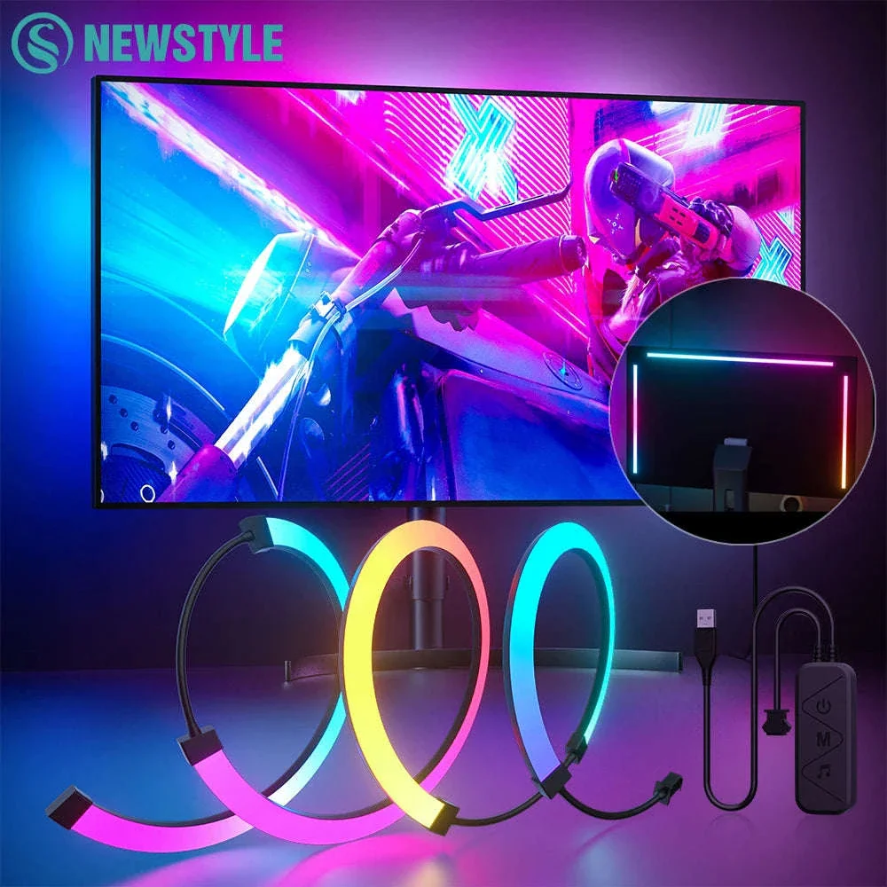 RGB Gaming Light Strip for PC Backlight Sync