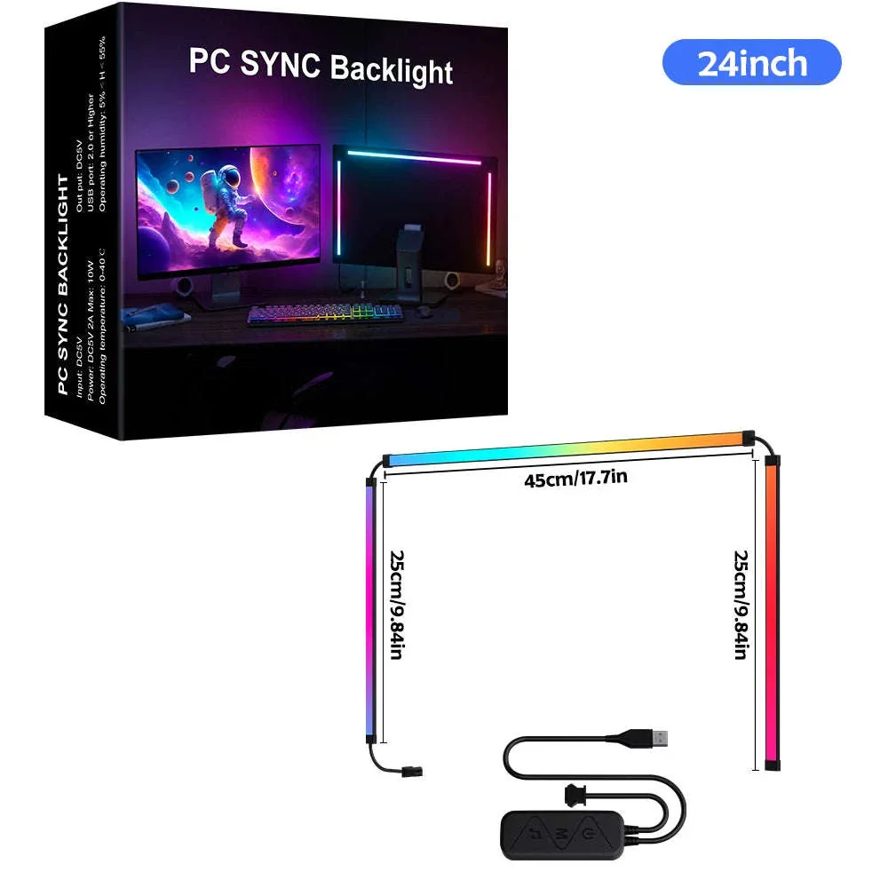 RGB Gaming Light Strip for PC Backlight Sync - Image 11