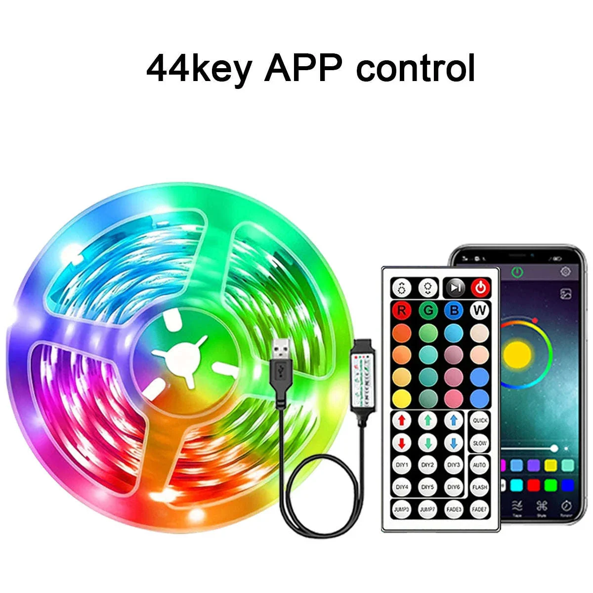 RGB LED Strip Lights for Vibrant Home Ambiance - Image 14
