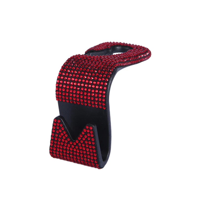 Rhinestone Car Seat Back Hook Hanger for Daily Vehicle Storage - Image 16