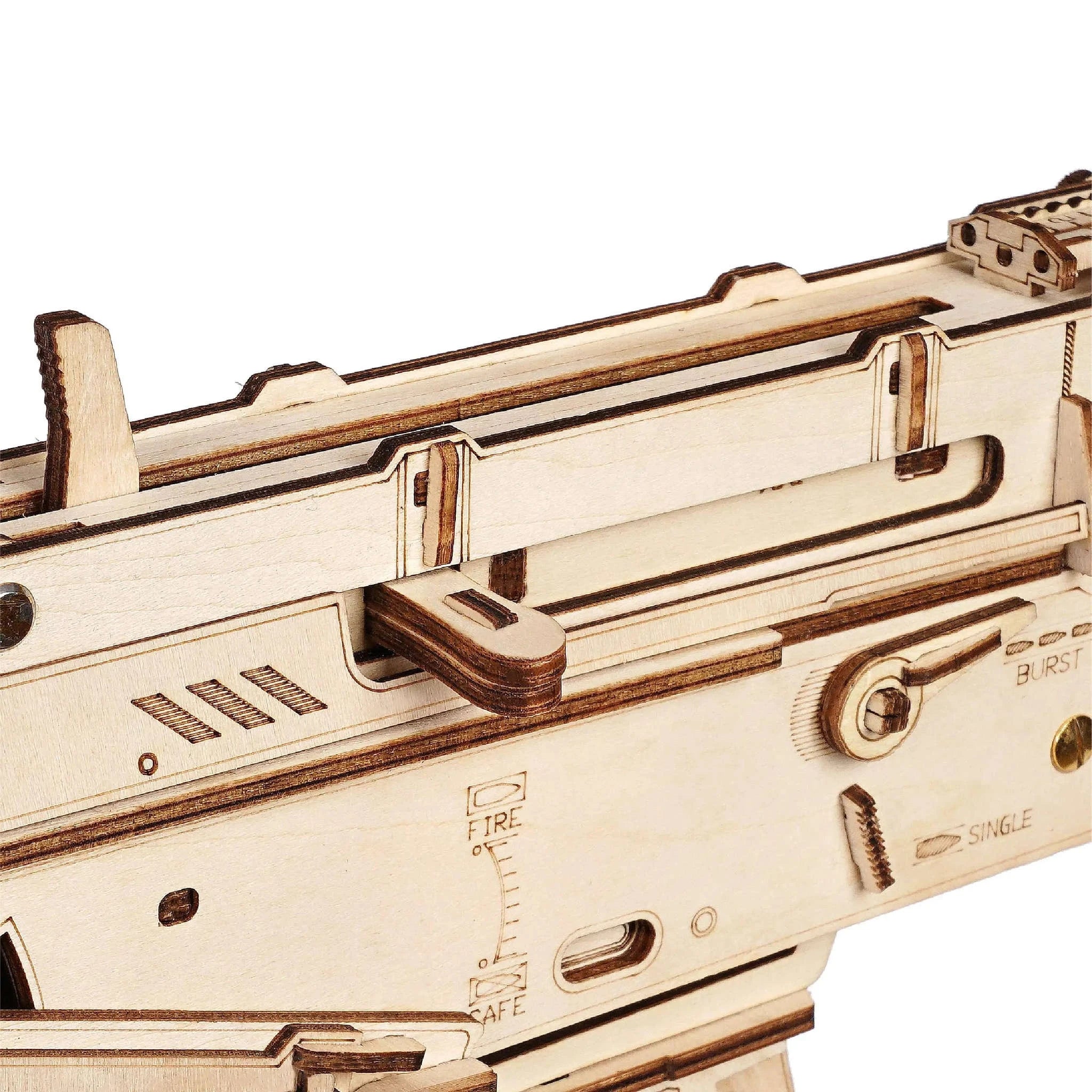Robotime Rokr AK47 3D Wooden Puzzle Building Toy, 315 Pieces - Image 19