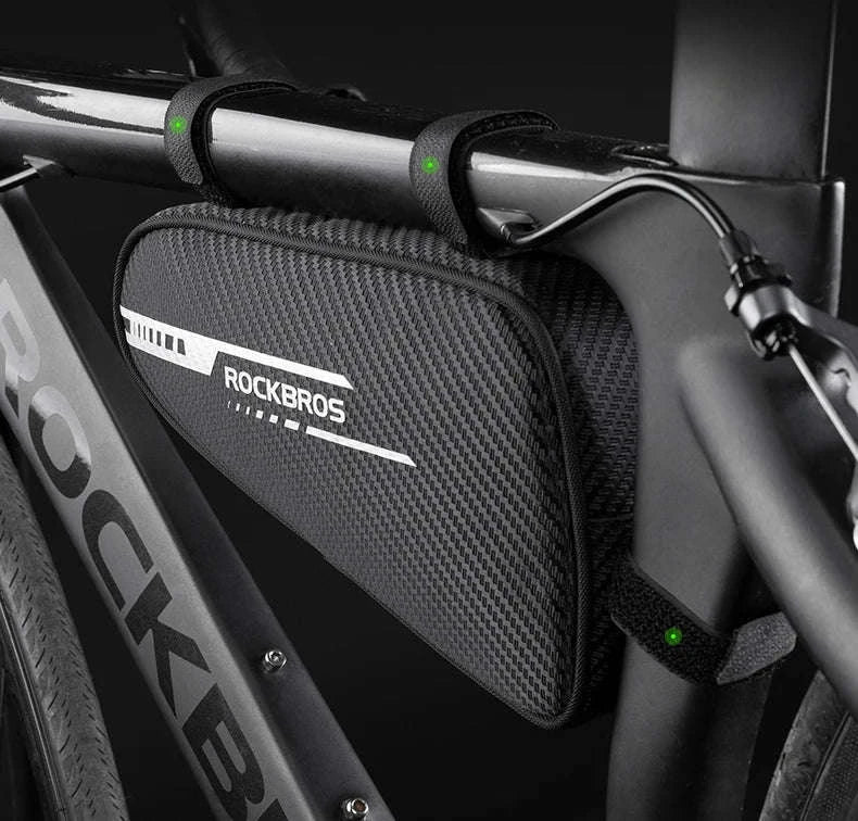 ROCKBROS 1.2L Bike Frame Triangle Bag Rainproof Reflective - Image 14