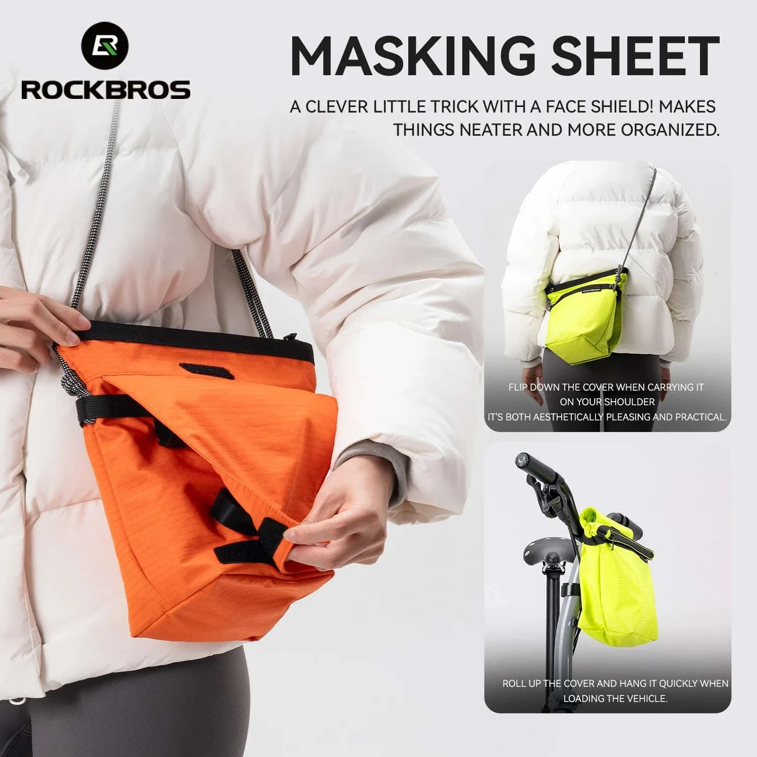 2.5L Waterproof Bike Handlebar Bag with Quick Release Mount - Image 2