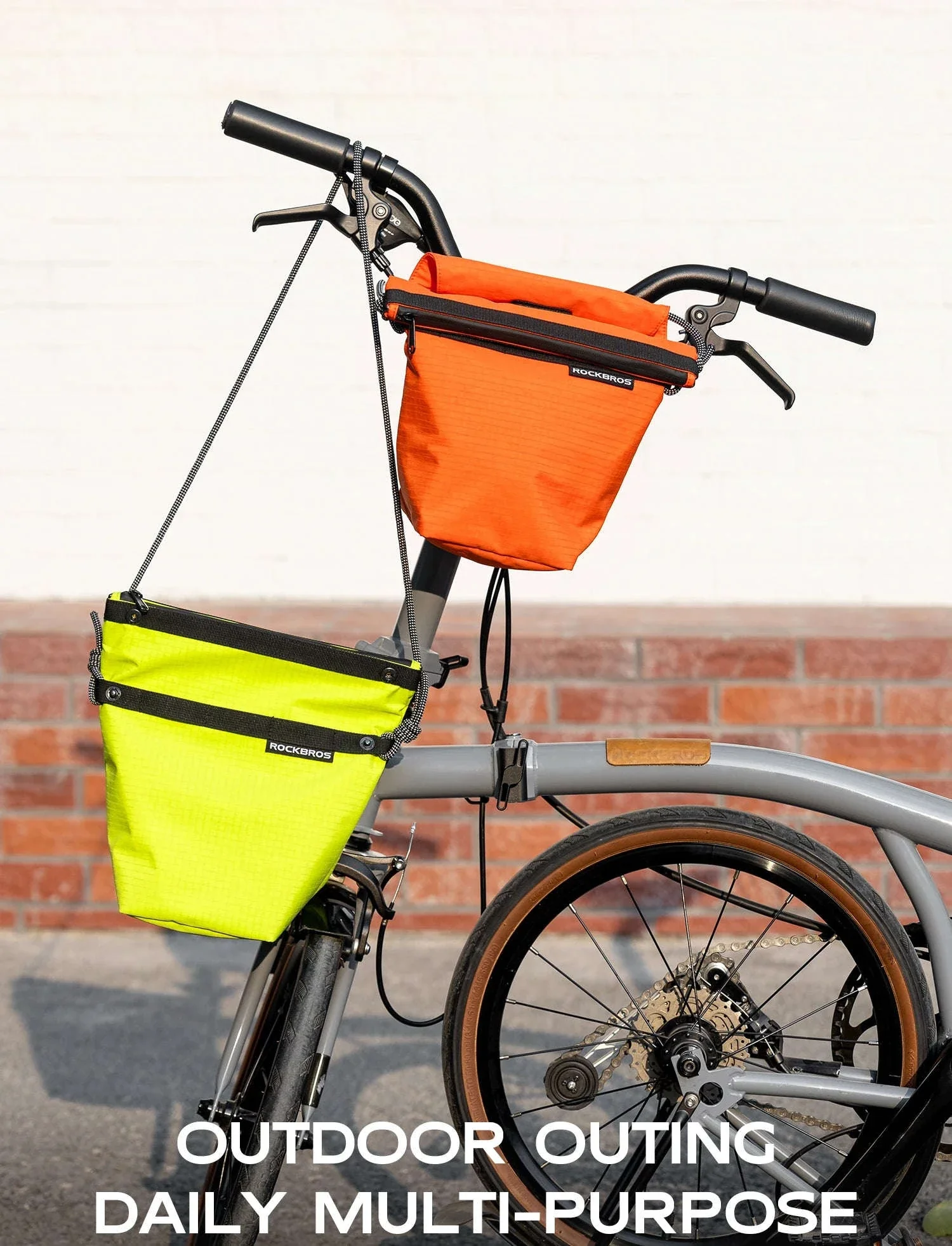 2.5L Waterproof Bike Handlebar Bag with Quick Release Mount - Image 7
