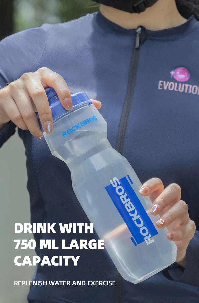 750ml Bicycle Water Bottle Leak-Proof Sports Cycling Drink Bottle - Image 12