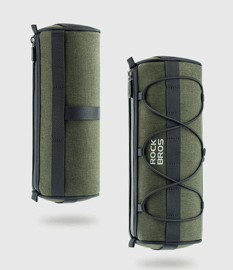 2L Bicycle Handlebar Bag with Shoulder Strap & 3-Point Mount - Image 10