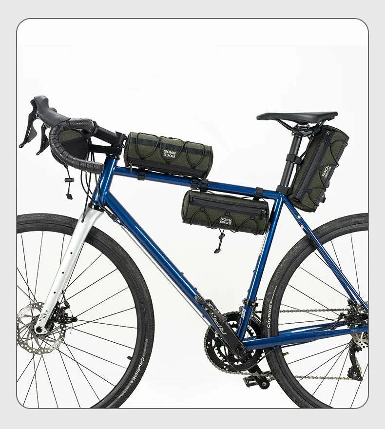 2L Bicycle Handlebar Bag with Shoulder Strap & 3-Point Mount - Image 15