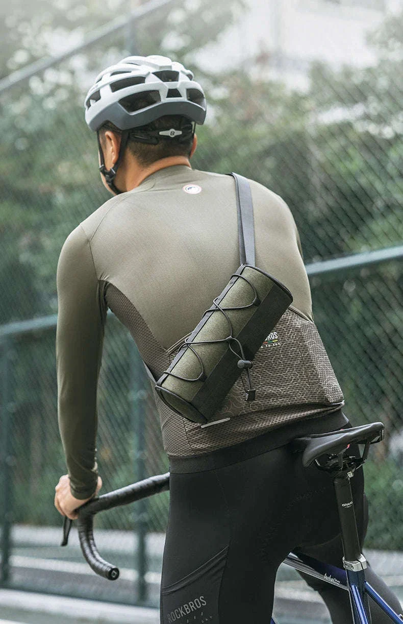 2L Bicycle Handlebar Bag with Shoulder Strap & 3-Point Mount - Image 16
