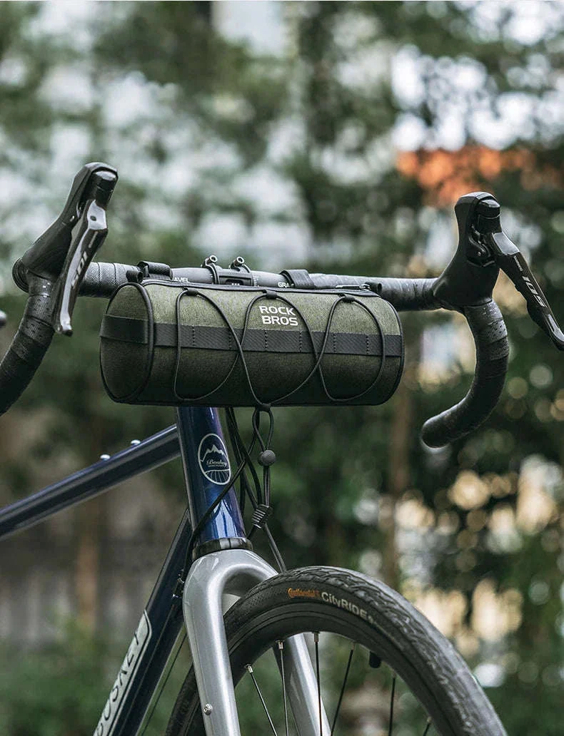 2L Bicycle Handlebar Bag with Shoulder Strap & 3-Point Mount - Image 17