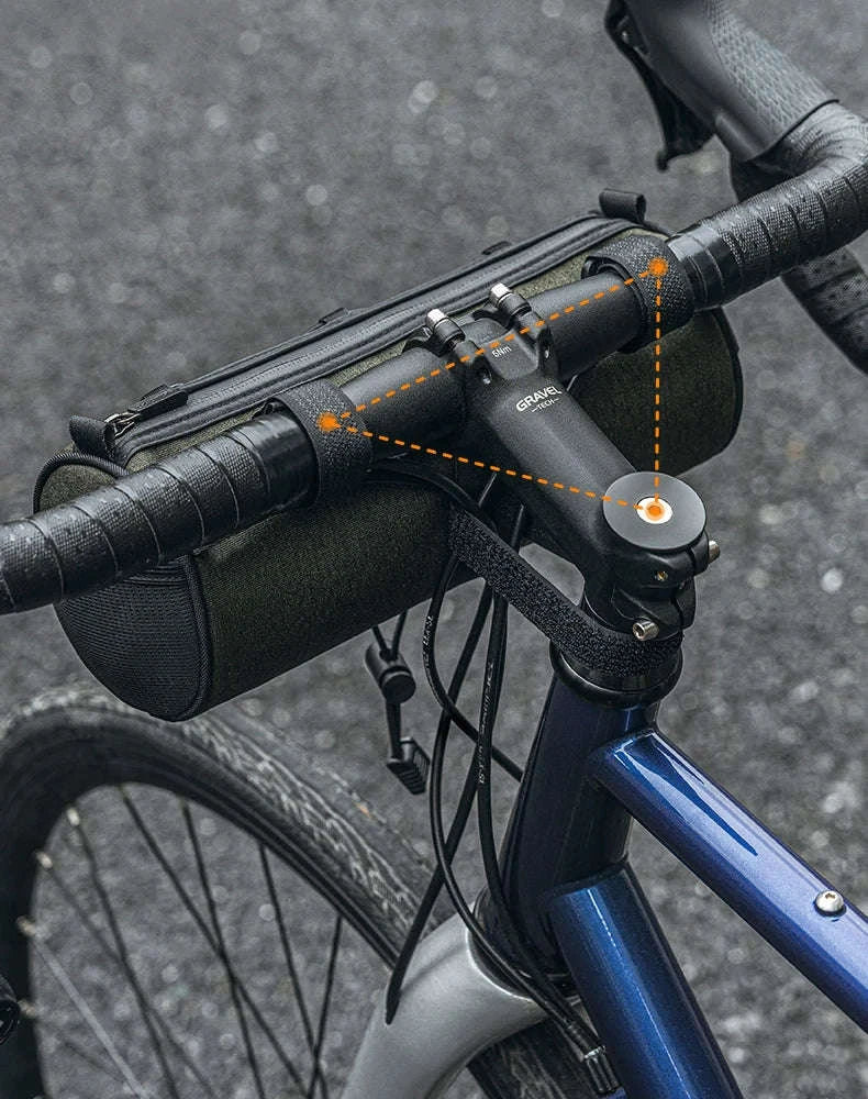 2L Bicycle Handlebar Bag with Shoulder Strap & 3-Point Mount - Image 18