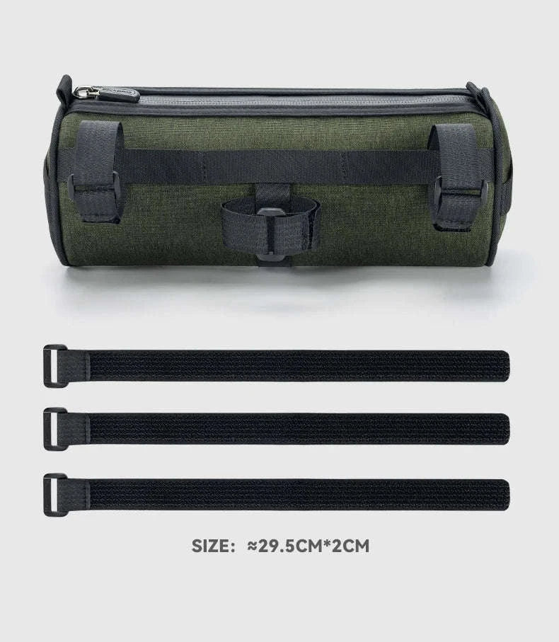 2L Bicycle Handlebar Bag with Shoulder Strap & 3-Point Mount - Image 19