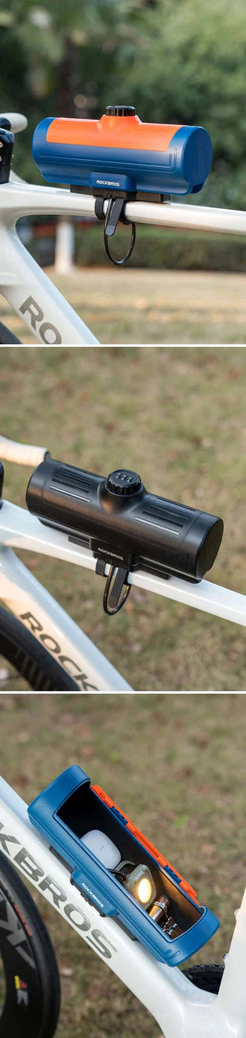Waterproof Bike Frame Bag with Password Lock 0.7L - Image 17