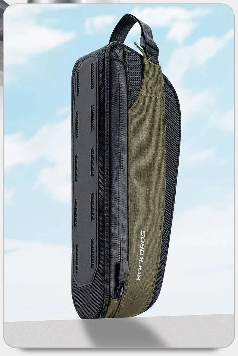 Bike Top Tube Bag Rainproof Nylon Frame Storage - Image 16