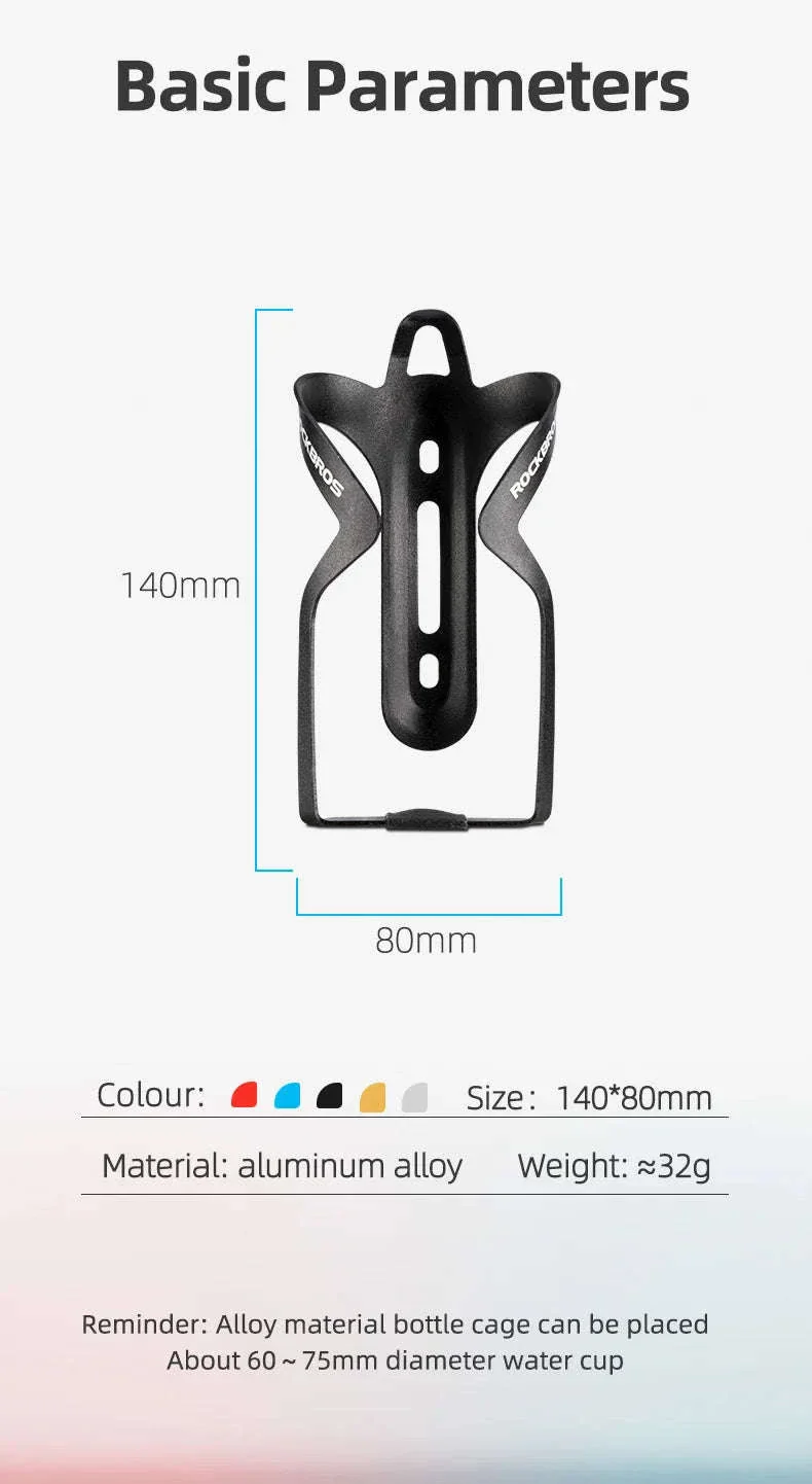 Aluminum Bike Bottle Holder Ultralight 32g Cycling Cage - Image 8