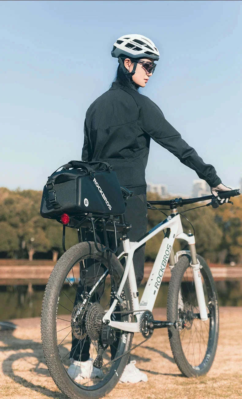 11.6L Bicycle Rear Pannier Bag Double Side Rainproof Storage - Image 19
