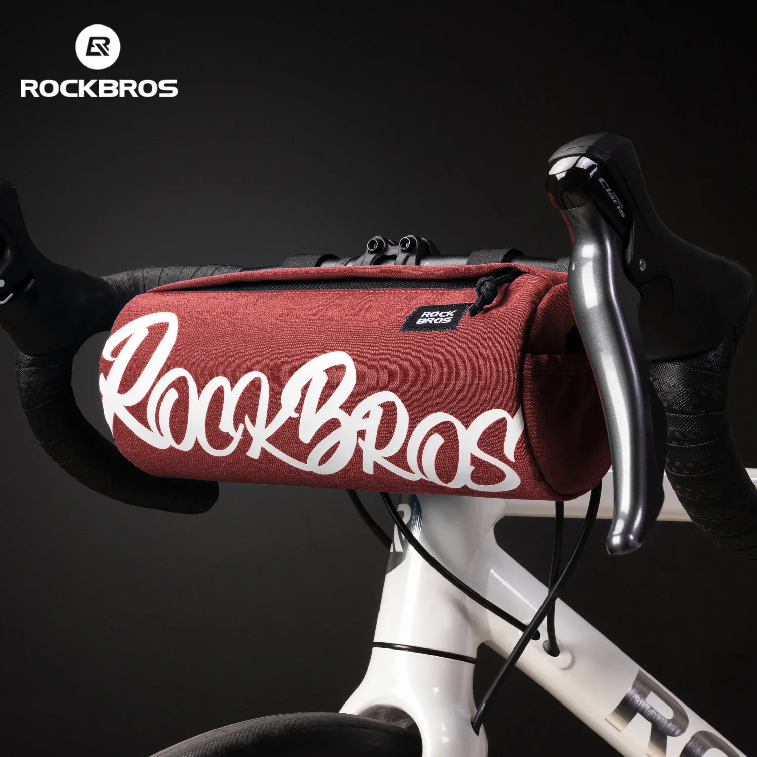 Waterproof Bicycle Cylinder Pannier Bag Adjustable Bike Storage Pack