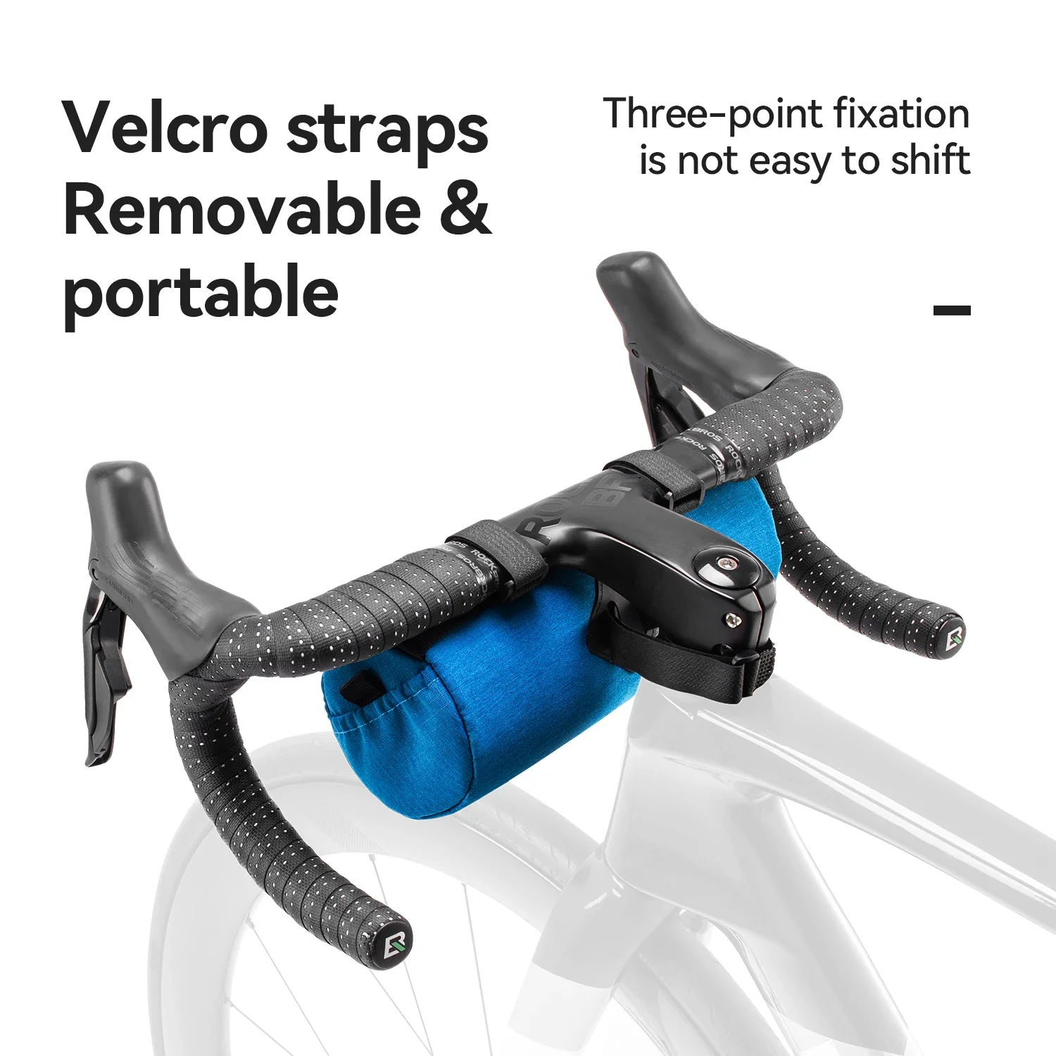Waterproof Bicycle Cylinder Pannier Bag Adjustable Bike Storage Pack - Image 5