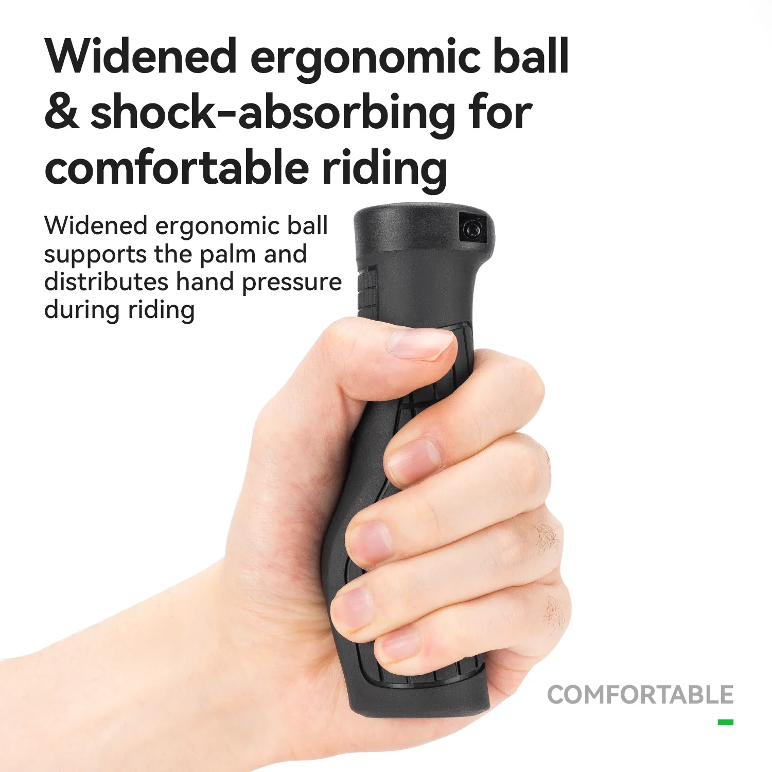 Shockproof Anti-Slip Bicycle Grips 13cm Comfortable Handlebar Cover - Image 2