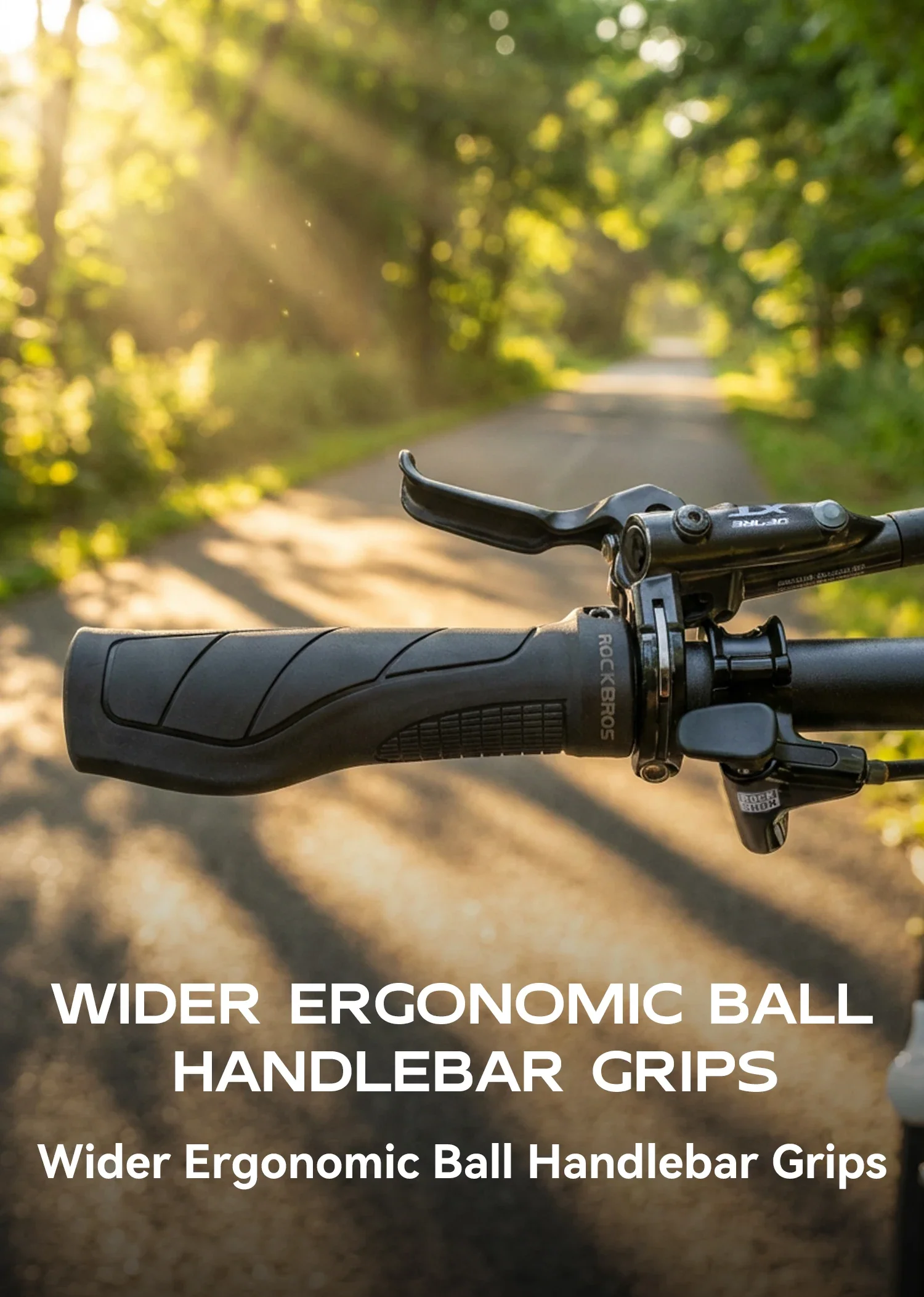 Shockproof Anti-Slip Bicycle Grips 13cm Comfortable Handlebar Cover - Image 7