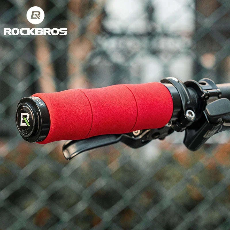 Bicycle Handlebar Grips 22mm EVA Shock-Absorbing Lock-On Pair