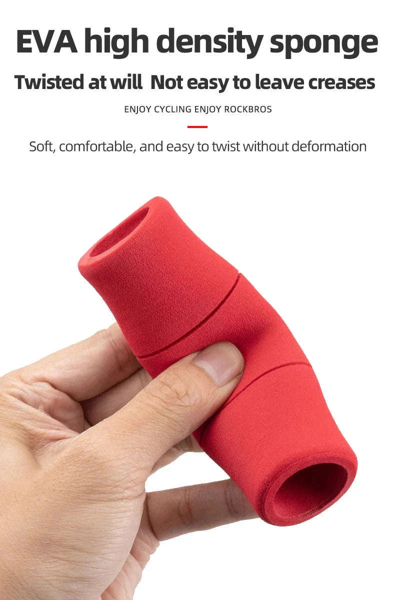 Bicycle Handlebar Grips 22mm EVA Shock-Absorbing Lock-On Pair - Image 10