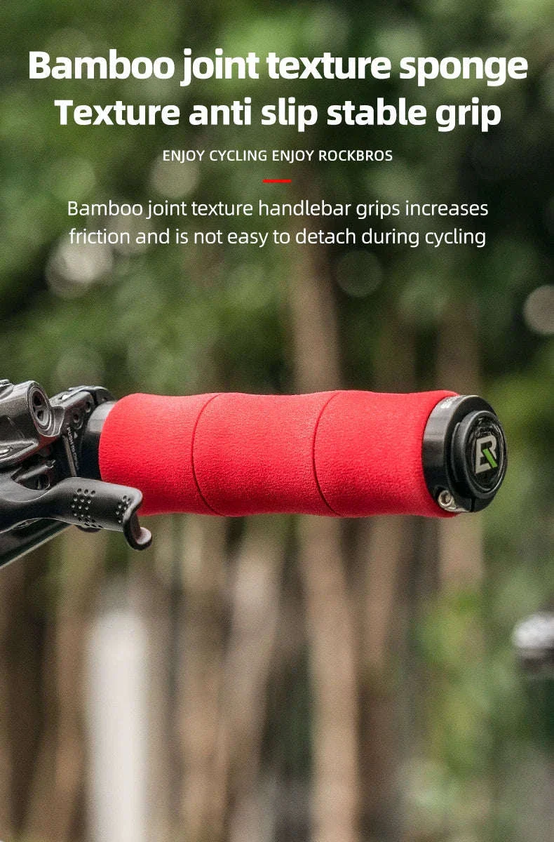 Bicycle Handlebar Grips 22mm EVA Shock-Absorbing Lock-On Pair - Image 11