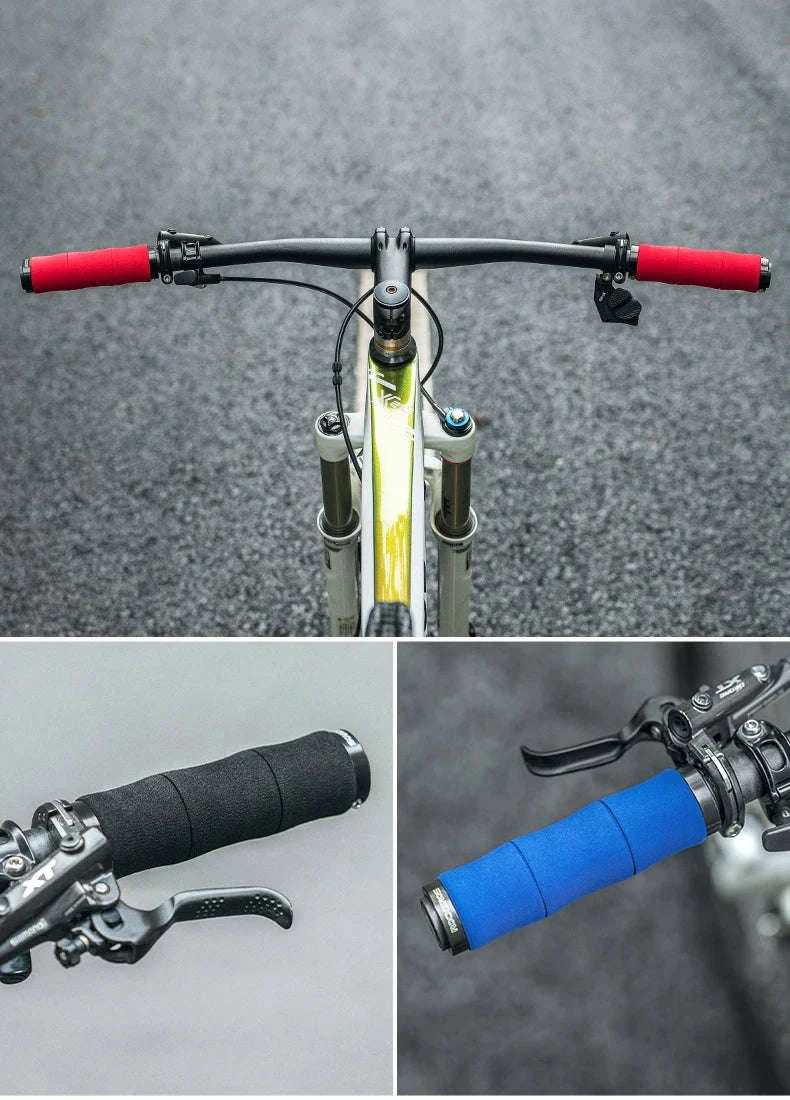 Bicycle Handlebar Grips 22mm EVA Shock-Absorbing Lock-On Pair - Image 9