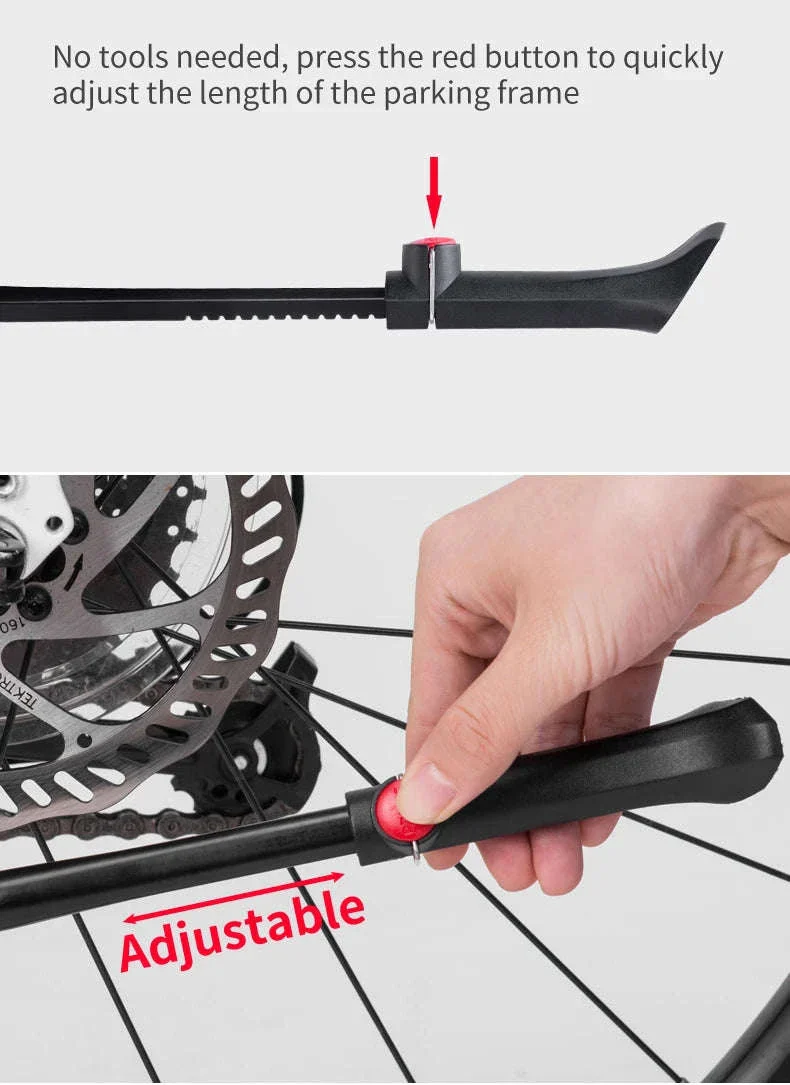 Adjustable Bicycle Kickstand with Stable Anti-Slip Foot Support - Image 15