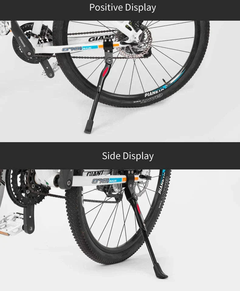 Adjustable Bicycle Kickstand Aluminum Alloy Stable Bike Support Stand - Image 13