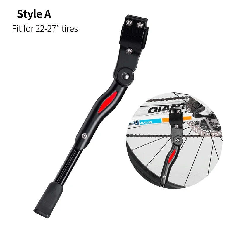 Adjustable Bicycle Kickstand Aluminum Alloy Stable Bike Support Stand - Image 17
