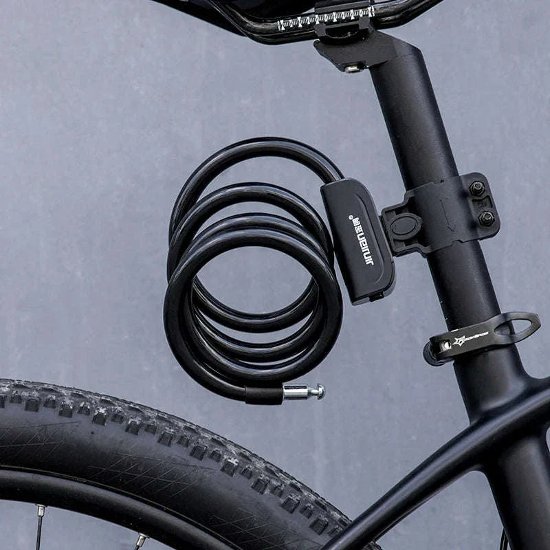 Steel Cable Bike Lock with Keyless Quick Lock - Image 5