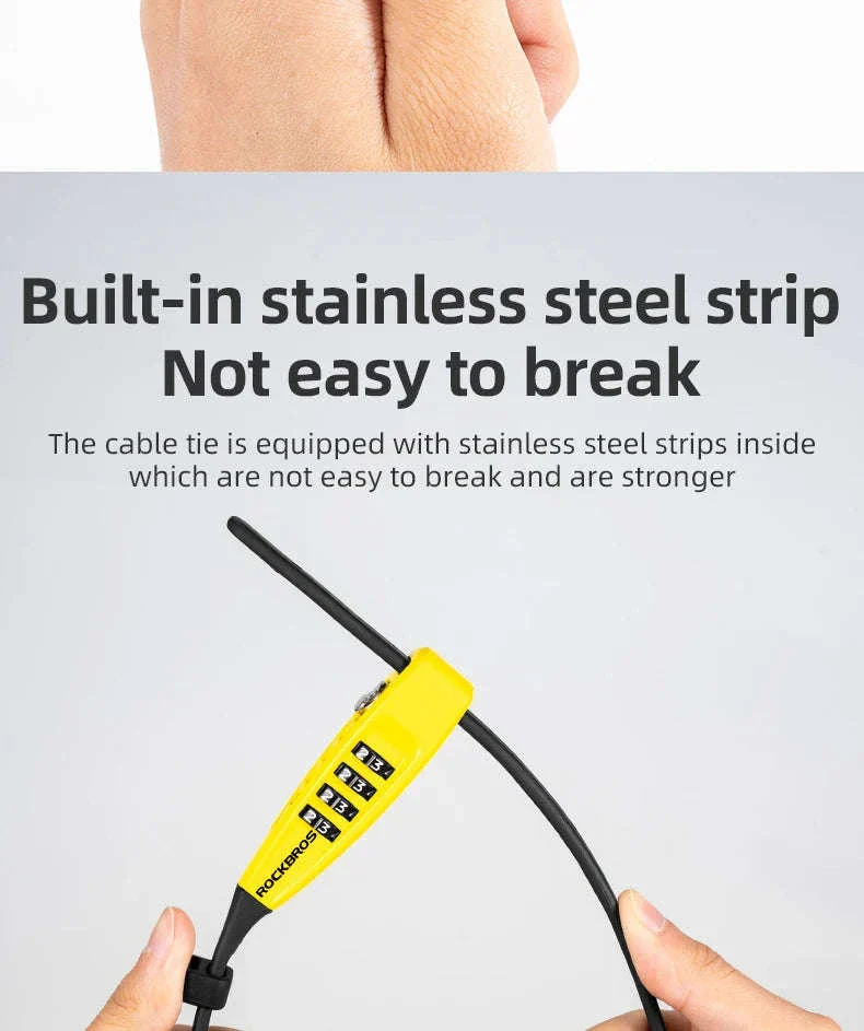 1.5m Cable Lock for Bikes, E-Bikes and Helmets - Image 13