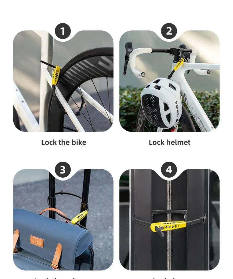 1.5m Cable Lock for Bikes, E-Bikes and Helmets - Image 16