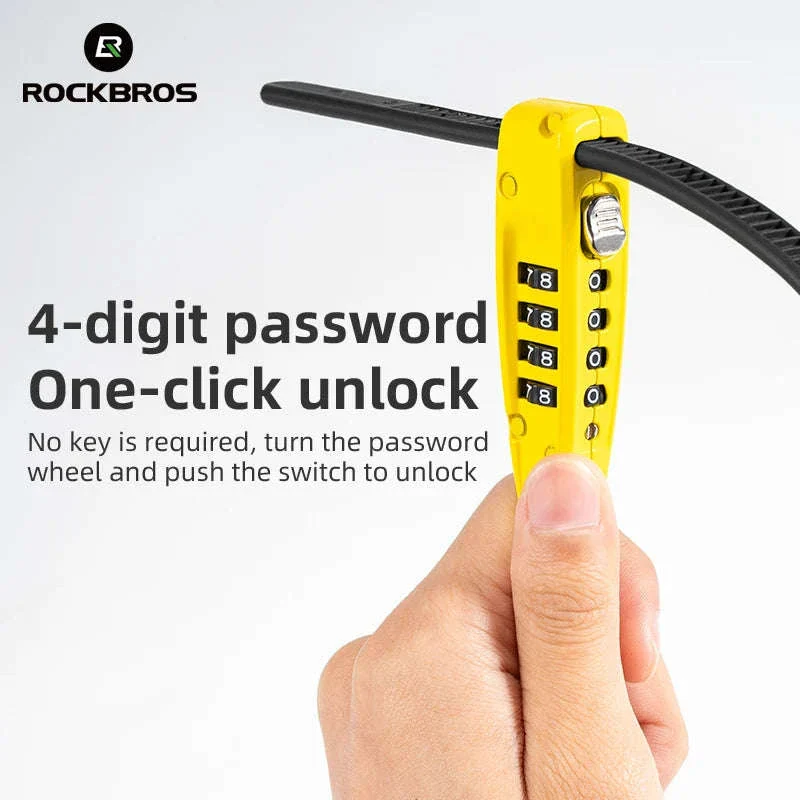1.5m Cable Lock for Bikes, E-Bikes and Helmets - Image 5
