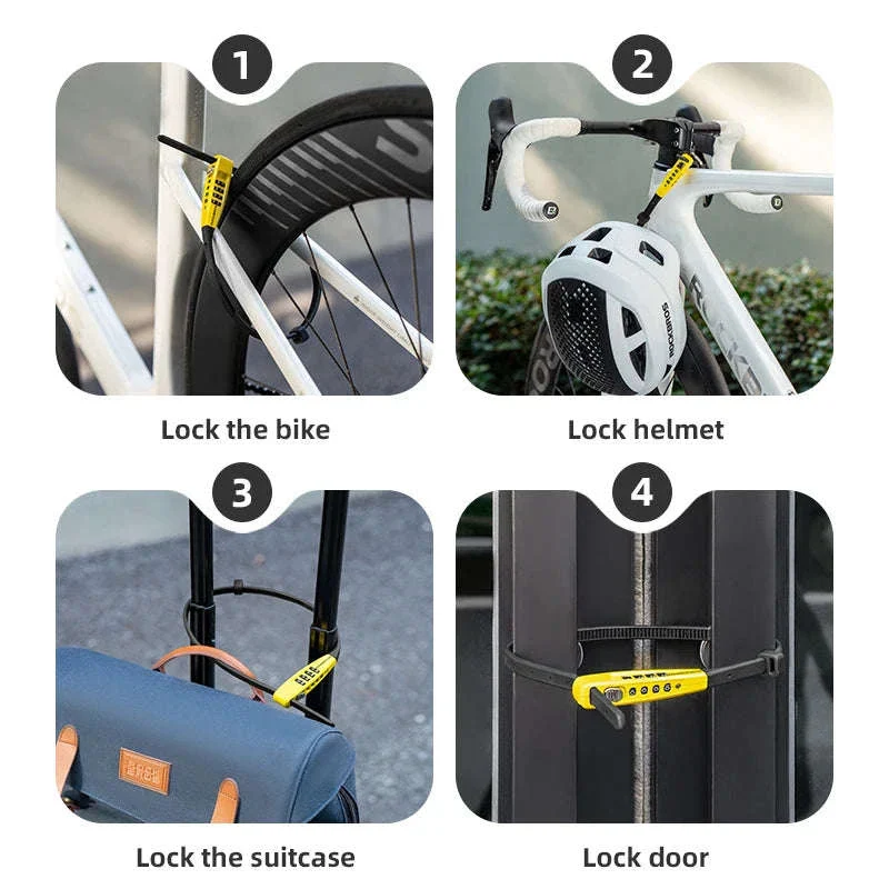 1.5m Cable Lock for Bikes, E-Bikes and Helmets - Image 6