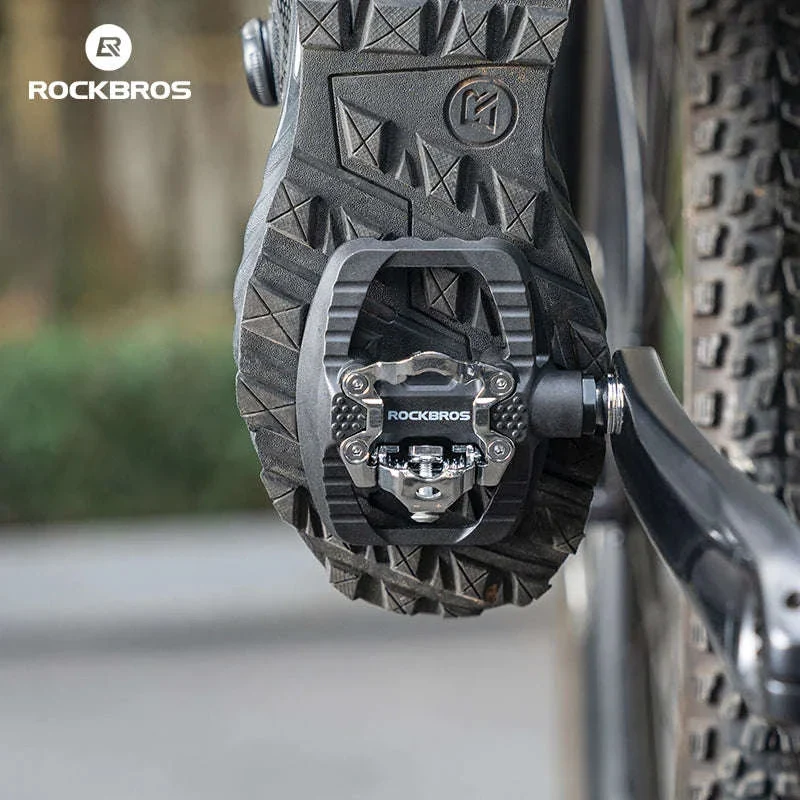 2-in-1 Bike Pedals Flat & Clipless Anti-Slip Platform for Shimano - Image 5